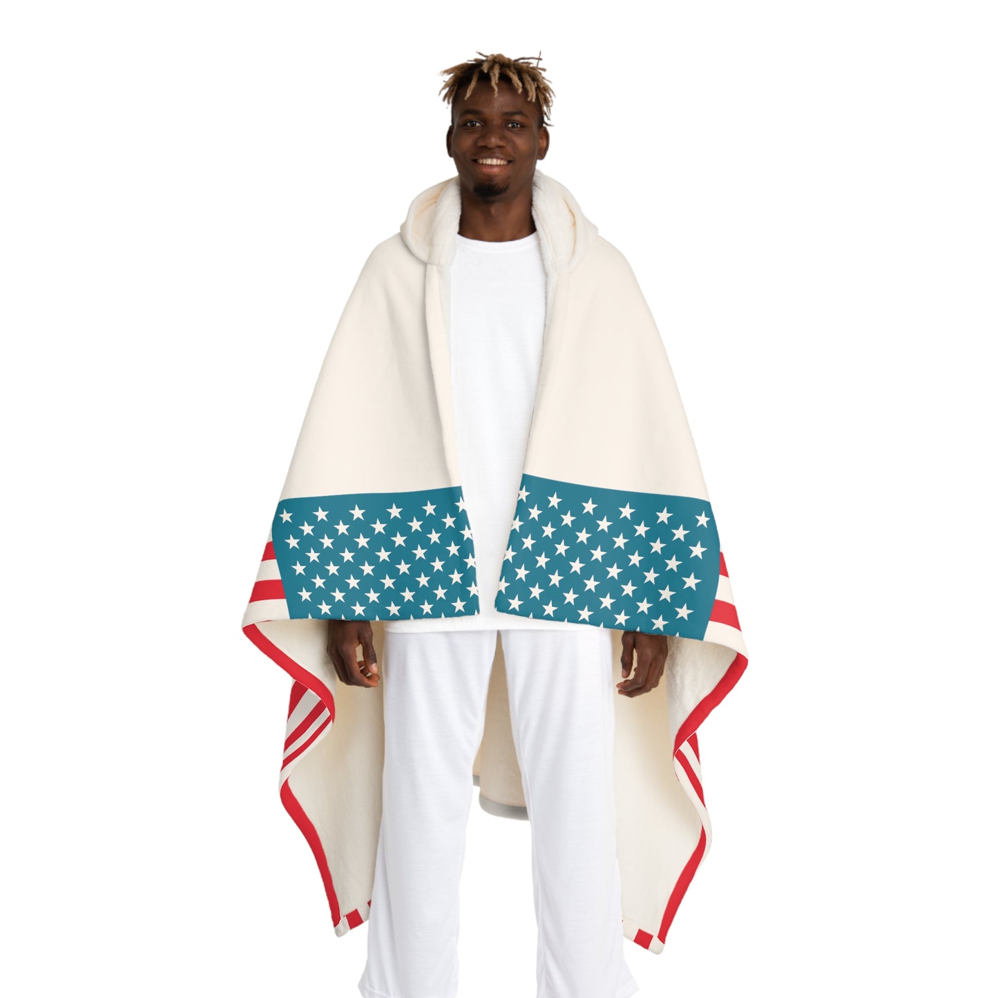 Vintage All American Mom Hooded Blanket