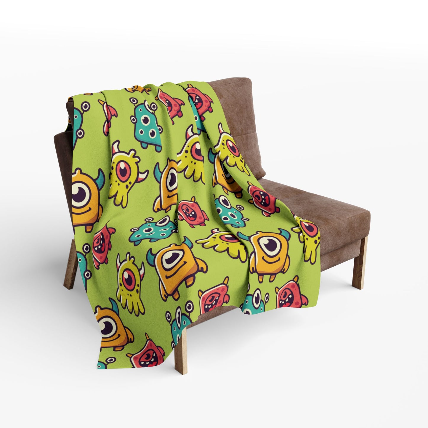 Arctic Fleece Blanket: Silly Monsters Cuddle Blanket