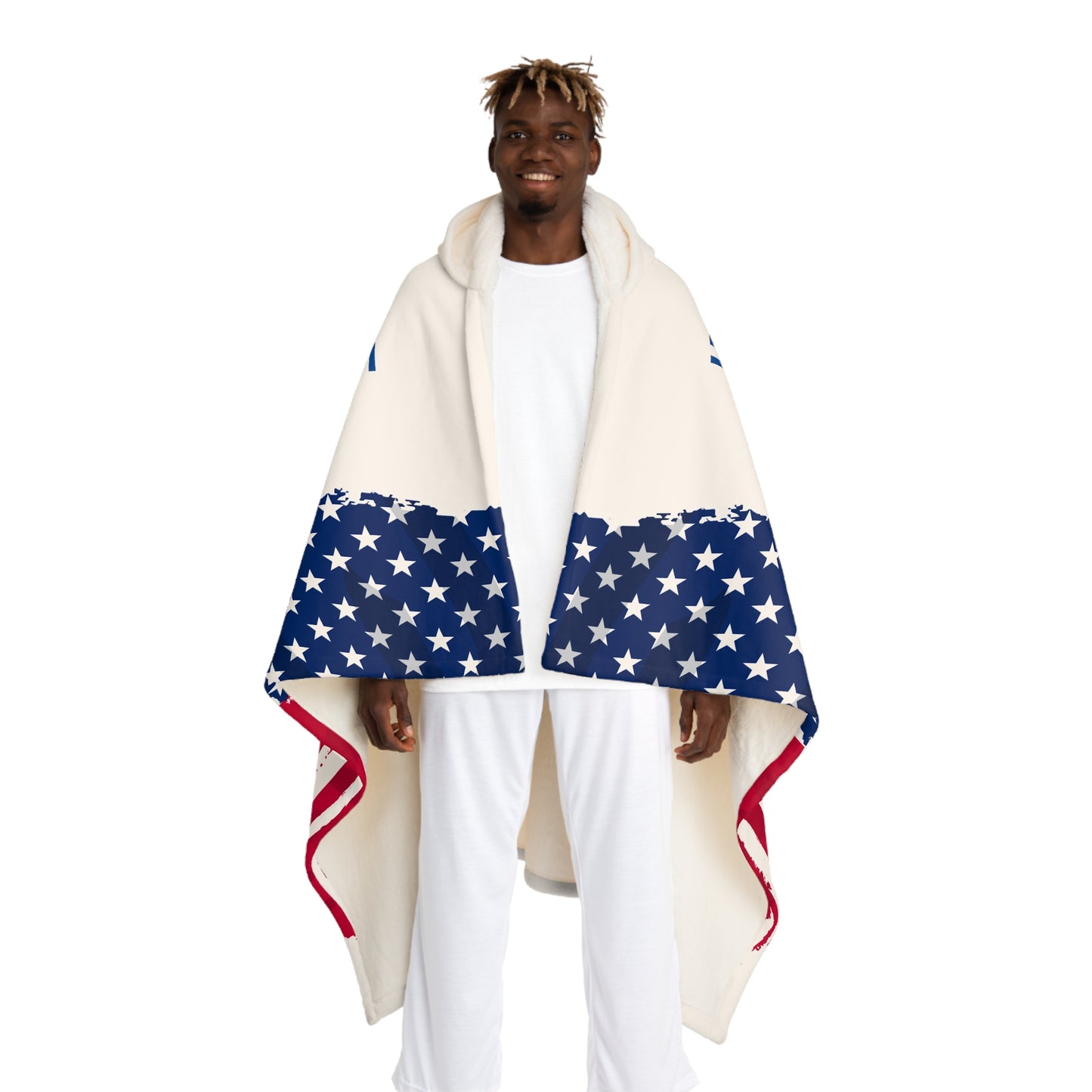 America 1776 Hooded Blanket