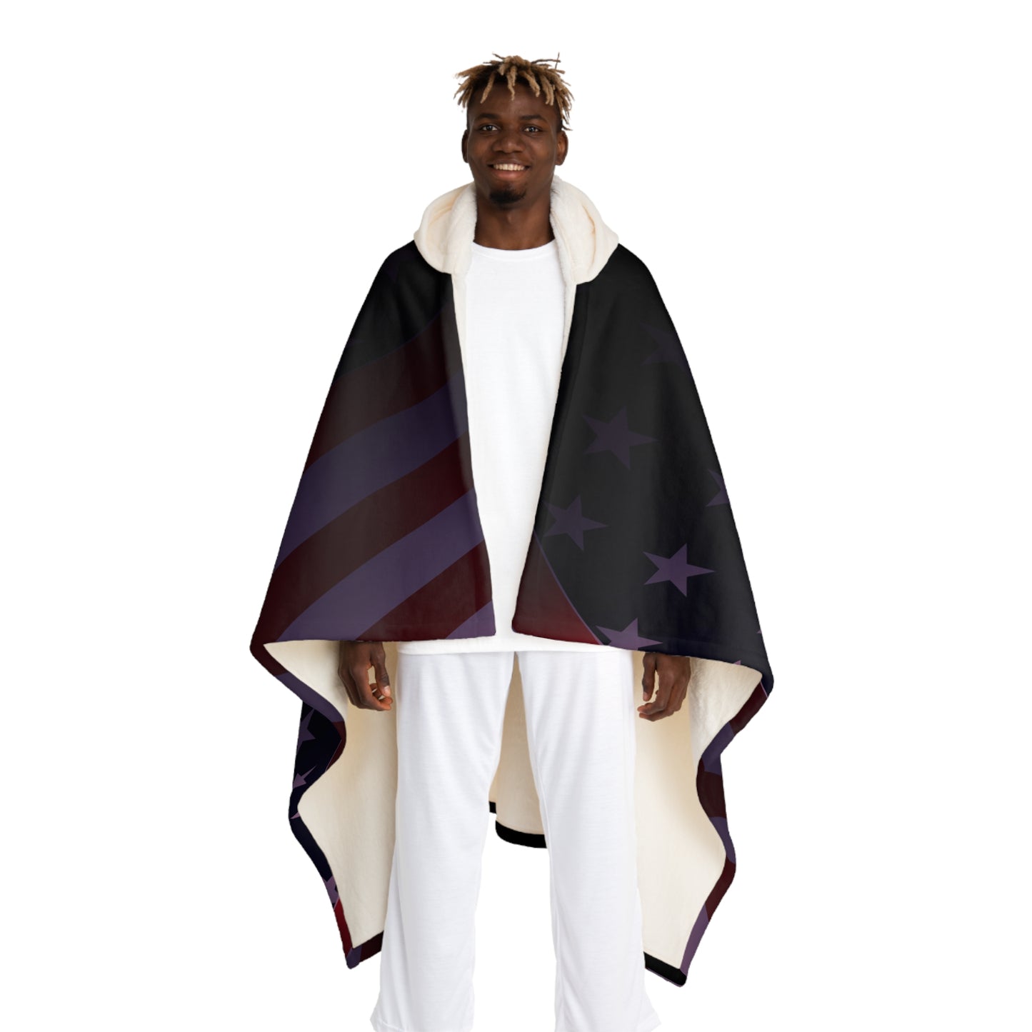 Copy of USA Independence Day Hooded Blanket